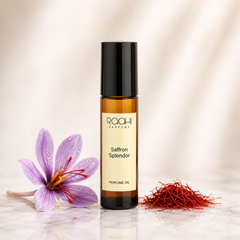 Saffron Splendor | 10ml | Handcrafted Fragrance from Kannauj