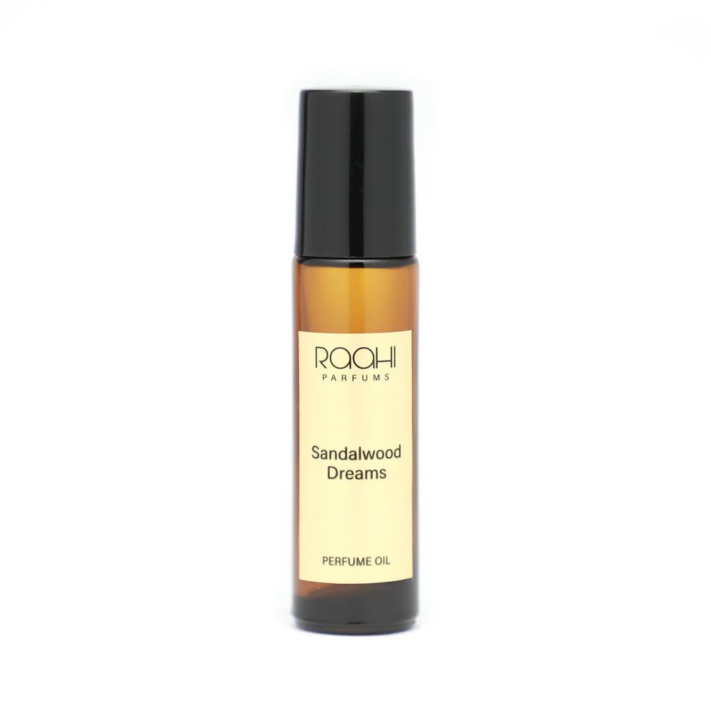 Sandalwood Dreams | 10ml | Handcrafted Fragrance from Kannauj - Raahi Parfums